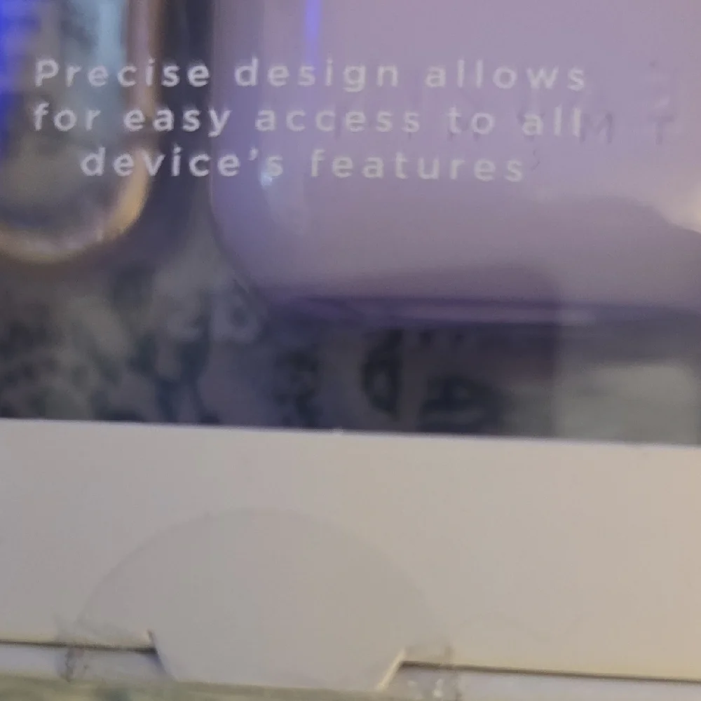 MVMT Lavender Silicone AirPods Case with Gold Clip - Picture 2 of 6